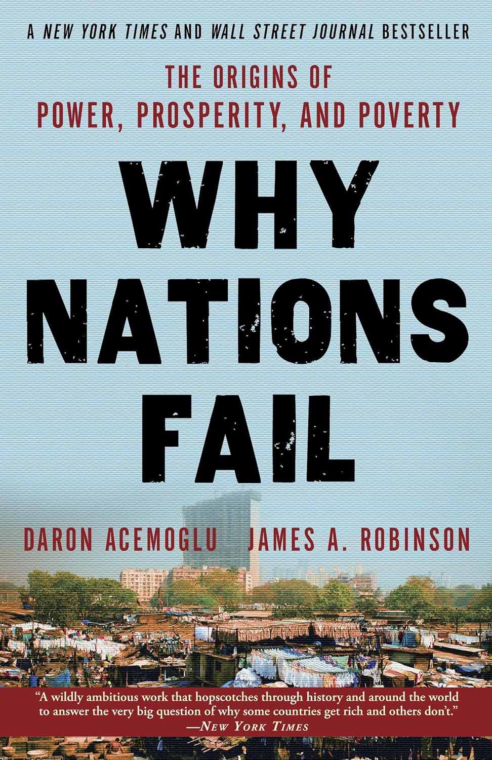 Why Nations Fail: The Origins of Power, Prosperity, and Poverty by Daron Acemoğlu